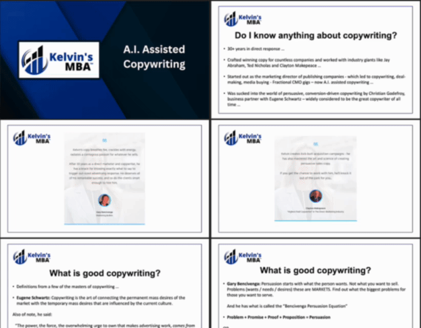 AI Assisted Copywriting to Sell Products and Land Leads with Kelvin Parker