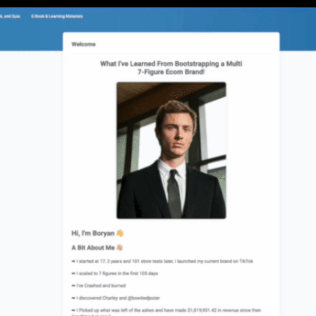 Bootstrapping a Multi 7-Figure Ecom Brand with Boryan Markulis