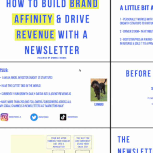 Drive More Revenue with a Newsletter with Marketing Max