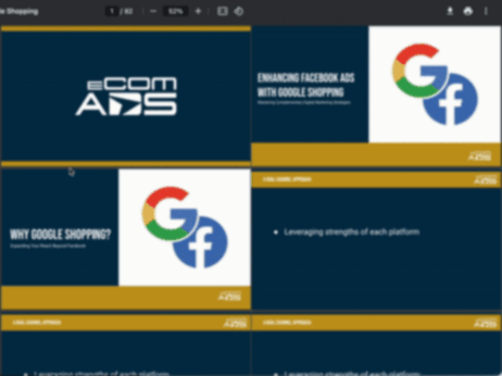 Enhancing Facebook Ads with Google Shopping with Raoul van Heerden