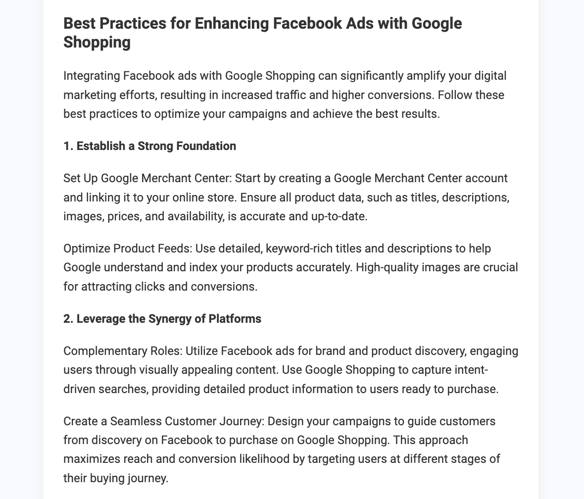 Enhancing Facebook Ads with Google Shopping with Raoul van Heerden
