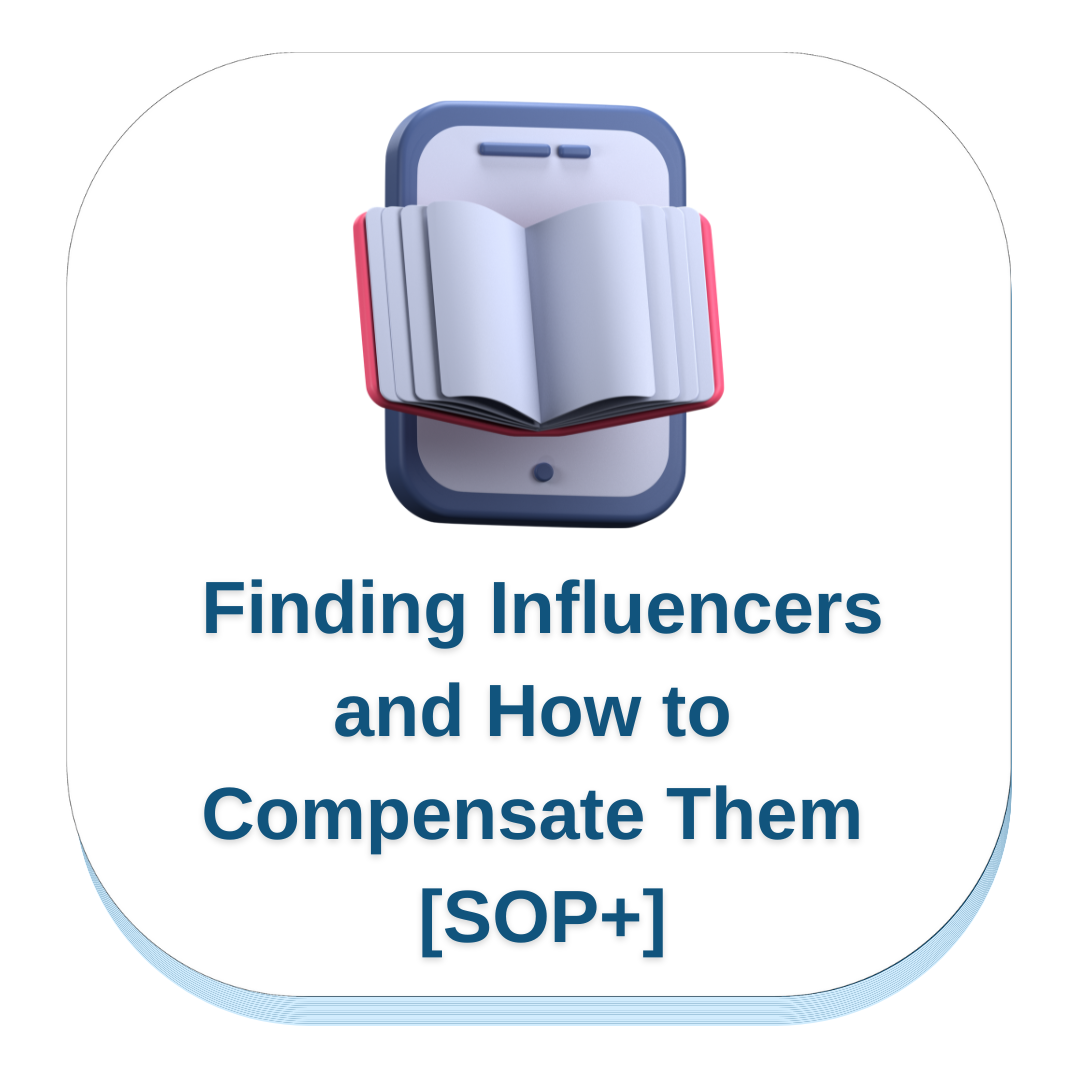 Finding Influencers and How to Compensate Them with Danil Saliukov [E-Book]