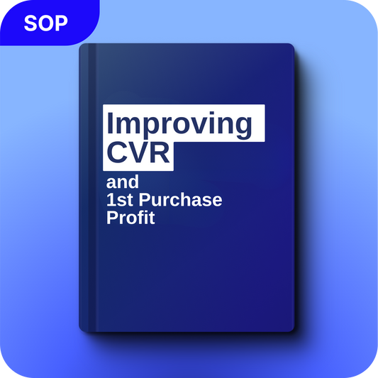 Improving CVR & 1st Purchase Profit with Chase Mohseni [E-Book]